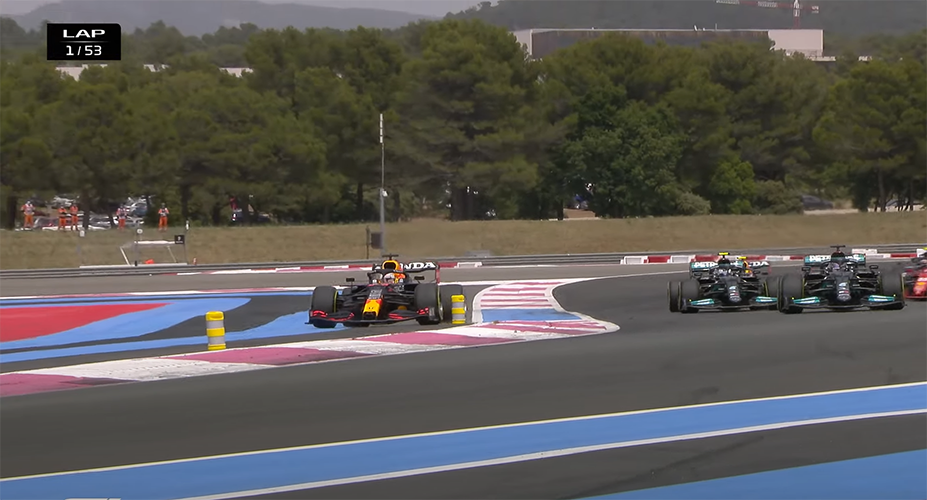 Max Verstappen castiga in Franta